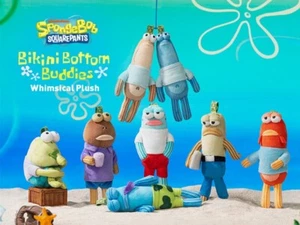 POP MART SpongeBob Bikini Bottom Buddies Plush Assorted box of 6 pieces Sealed - Picture 1 of 14