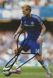 CHELSEA, BORUSSIA DORTMUND & DEUTSCHLAND: ANDRE SCHURRLE SIGNIERT 6x4 AKTIONSFOTO + COA - Bild 1 von 1