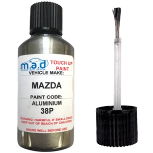 TOUCH UP CAR PAINT 30ML BOTTLE FOR MAZDA ALUMINIUM 38P - Picture 1 of 1