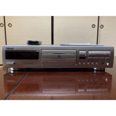 TEAC CD-RW890 Home Audio High Speed CD Recorder Burner Black Used Japan RCA - Image 1 of 4