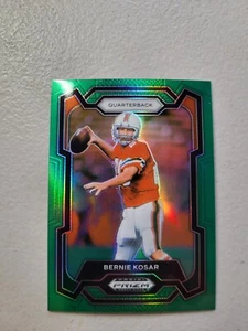 Bernie Kosar 2024 Panini Prizm Draft Picks Green Cleveland Browns #26 NM - Picture 1 of 2