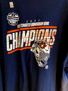 Auburn University football 2021 blue t shirt Champions adult 3xl XXXL NWT NEW - Picture 1 of 1