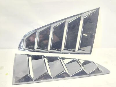 Par de persianas de ventana Ford Mustang 2016 mercado de accesorios izquierdo y derecho Foto 1 de 3
