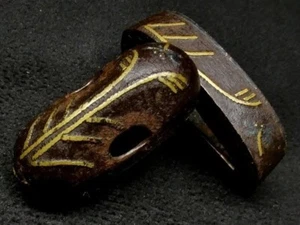 Espada FUCHIKASHIRA Katana Edo Era Libélula de Hierro y Tobrio Marchito Japón Antigua - Imagen 1 de 8