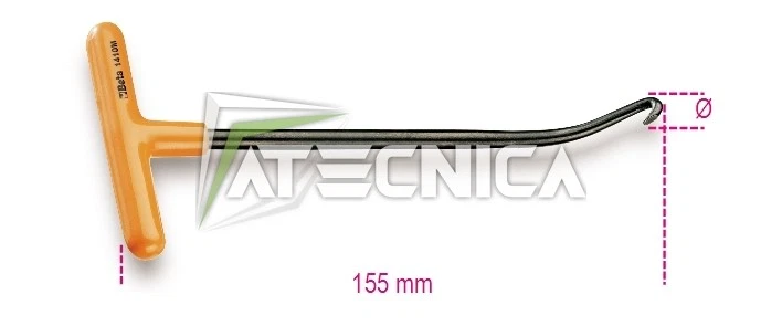 BETA TOOLS ATTREZZO UTENSILE AD UNCINO BETA 1410/M PER TRAZIONAMENTO MOLLE