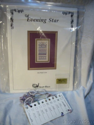 Just Nan Evening Star Cross Stitch Class Project Series Pattern 1994 - Image 1 of 3