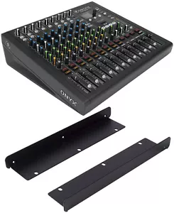 Mackie Onyx 12 Analog Mixer + Rackmount KiT for Multitrack Recording, Live Sound - Picture 1 of 8