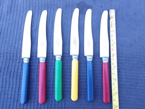 6er Set HARLEQUIN Made in Sheffield Buttermesser - Bild 1 von 23