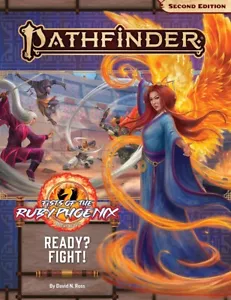 Pathfinder Adventure Path: Fists of the Ruby Phoenix 2 Ready? Fight! New - Imagen 1 de 1