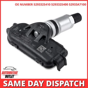 TPMS TYRE PRESSURE SENSOR FOR HYUNDAI IX35 KIA SPORTAGE 433MHZ MK3 SL 529332S410 - Picture 1 of 8