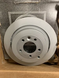 2010-16 LAND ROVER LR4 BRAKE ROTOR DISC FRONT RIGHT RH LEFT LH SET OEM ZIMME - Picture 1 of 2