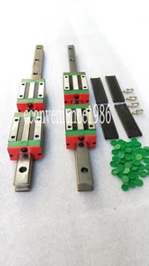 2 pcs HGR20-3500mm Jointed Linear rail & 4 pcs HGH20CA Block Bearing - Picture 1 of 4