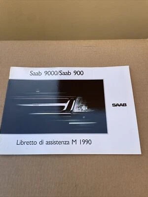 Libretto Di Assistenza Saab 900/9000  - Immagine 1 di 4