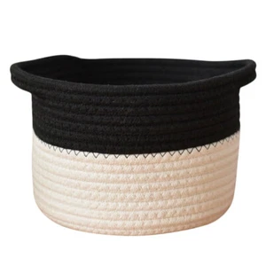 Dirty Clothes Hamper Cotton Rope Hamper Clothes Laundry Hamper - Picture 1 of 12