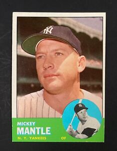 1963 Topps #200 Mickey Mantle NR-MINT