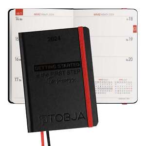 Taschenkalender 2024 A6 Terminkalender Buchkalender Kalender Buch Terminplaner 