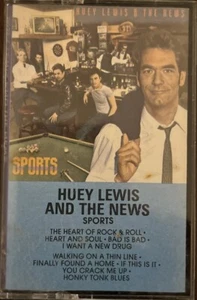 Huey Lewis And The News - Sports (Cassette 1983) Chrysalis VG+ - Picture 1 of 3