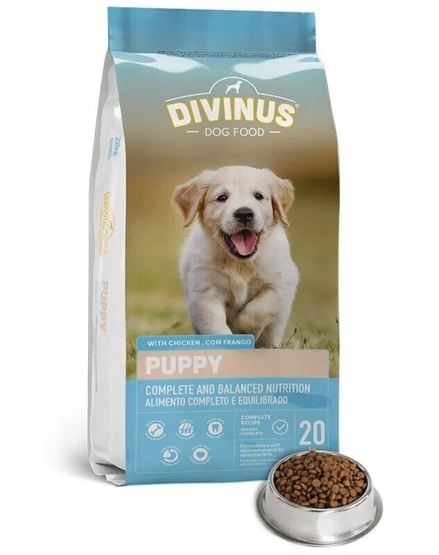 Divinus Puppy Trockenfutter 20kg mit Huhn für Welpen & junge Hunde - Bild 1 von 1