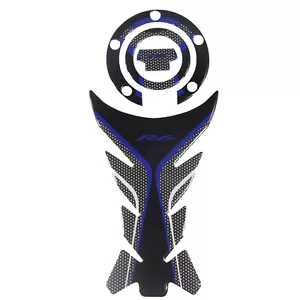 3D Gas Fuel Tank Cap Pad Protector Emblem Stickers Decals for Yamaha YZF R6 - Picture 1 of 15