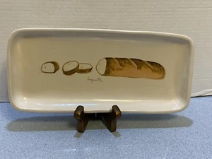 Rae Dunn by Magenta Baguette Plate Platter Tray 14.25” x 7” - Picture 1 of 6