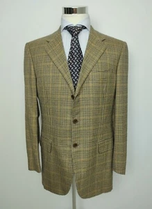 Luciano Barbera Sartoriale by Attolini Gun Club Check Cashmere - Picture 1 of 9