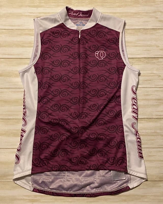 IQ Pearl izumi Select Series Mujer Talla Pequeña Púrpura Cremallera Completa Chaleco Ciclo  Foto 1 de 4