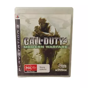 PS3 PlayStation 3 Sony Call of Duty Modern Warfare 4 Video Game Action Military - Picture 1 of 12