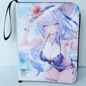 Ayaka Fu Xuan Beach Card Binder 3-Ring Anime Waifu Redemption 10 in Folder - Picture 1 of 5