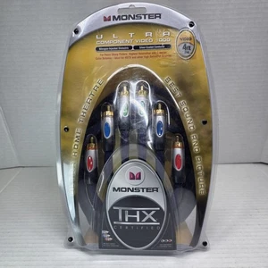 Monster Ultra Component Video 1000 THX Certified 4ft Cable – New Sealed (2002) - Picture 1 of 5