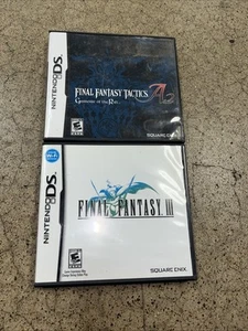 Final Fantasy Tactics A2 (Nintendo DS) Original Hülle & Handbuch nur FF3 Bonus - Bild 1 von 5