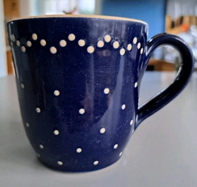 Echt Beurgeler Blue Spotty Dotty Coffee Mug/Cup Made In Germany Collectable  - Image 1 of 4