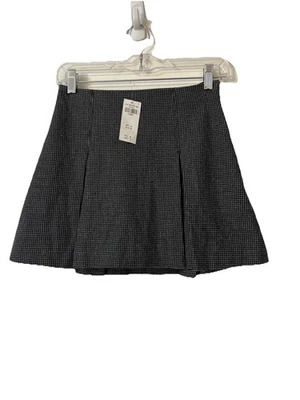 Abercrombie & Fitch Women's Plaid Pleated Skirt Waist Sz XS Lined Skort New $60 - Image 1 of 4