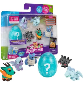 Adopt Me! Roblox Fantasy Clan 6 Figuras Multipack Misterio Mascota Huevo y Código Virtual - Imagen 1 de 6