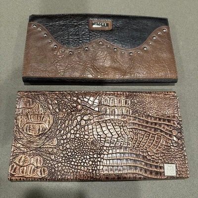 Bolso Clásico Miche Brandi Shell Western Imitación Cuero Tachonado Susan Croc Repujado Foto 1 de 4