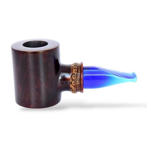 Pipa Briar a mano libera piccola pipa in radica artigianale forma unica pipa rara pipa in radica - Foto 1 di 9