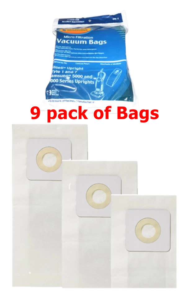 32120 Style 7 Replacement  Bags 9 p for Select Bagged Vacuums - Image 1 of 1