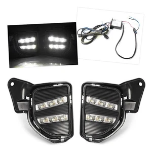 2x luz antiniebla DRL luz de circulación diurna para Toyota Hiace 200 2014-2017 - Imagen 1 de 11