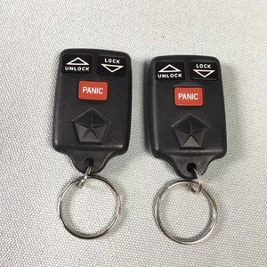 NEW Pair Jeep Remote 56008761 56008762 Grand Cherokee Oem 96-98 GQ43VT7 Genuine - Picture 1 of 7