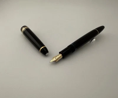 Vintage Montblanc Meisterstück No. 146 LeGrand Füllfederhalter schwarz 14K... - Bild 1 von 4
