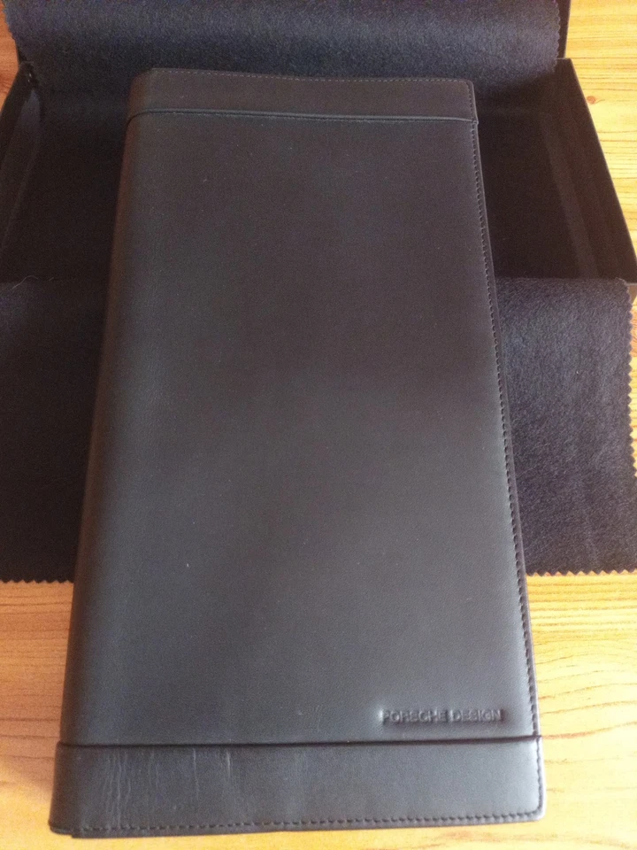 Porsche Design by Seeger – Large Leather Business Card Binder (West Germany,... — 第 1/4 张图片