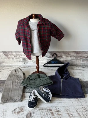 PLEASANT COMPANY American Girl of Today Doll Drawstring CARGO Outfit Complete - Image 1 of 4