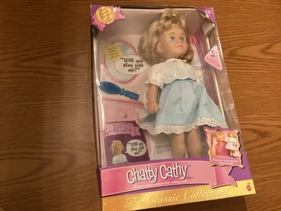 Mattel CHATTY CATHY Classic Collection 2001 Baby Doll 88638 NOS WORKS ! - Image 1 of 4