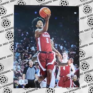 Foto firmada por Aden Holloway #2 8x10 Alabama Crimson Tide baloncesto Beckett certificado de autenticidad - Imagen 1 de 1