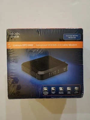 Linksys DOCSIS (DPC3008-CC) 348.16 Mbps Advanced 3.0 Cable Modem Sealed C3 NEW - Image 1 of 4