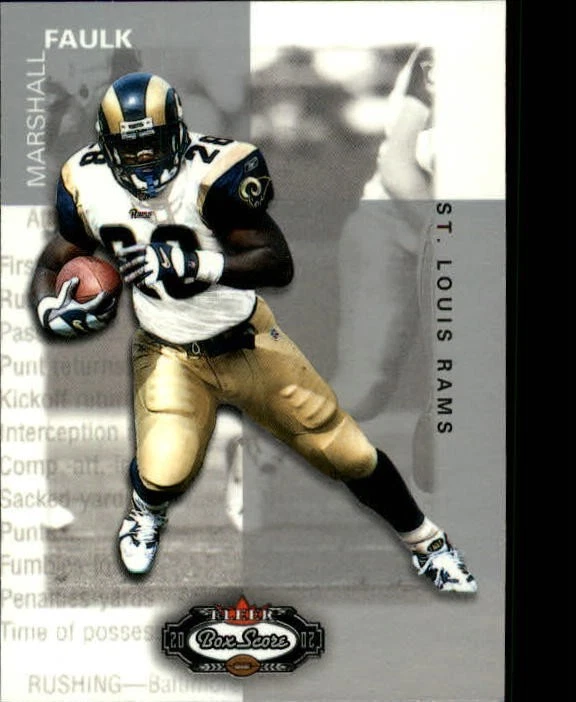 Marshall Faulk cards (2001-2024) Rams Cotls - You Chose - Image 1 of 1