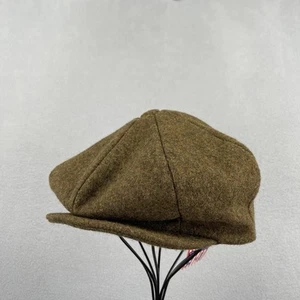 United Hatters Cap & Millinery Mailboy Mütze Kappe L 100% Wolle Grün Made In USA Vintage - Bild 1 von 9