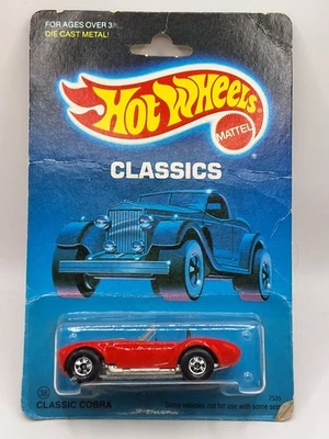 Vintage Hot Wheels Classic Cobra Classics Series - w/protector blackwalls  - Image 1 of 4