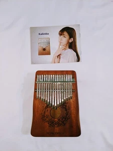 Kalimba Thumb Piano Sandalwood 17 Keys Finger Piano  - Picture 1 of 6