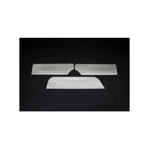 Juego de 3 alféizares de puerta cromados para VW T4 Transporter 1990-2003 - Imagen 1 de 2