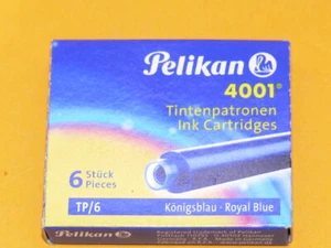 Pelikan - 2x6 Tintenpatronen 4001 - Royalblau - in Ovp - bitte Text lesen ! - Bild 1 von 1